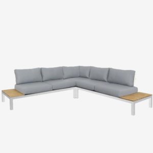 Clay Corner Lounge (White)