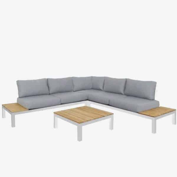 Clay Corner Lounge Set (White)