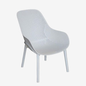 Cradle Lounge Chairs (White)