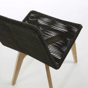 Glendon Alfresco Dining Chair (Dark Grey)
