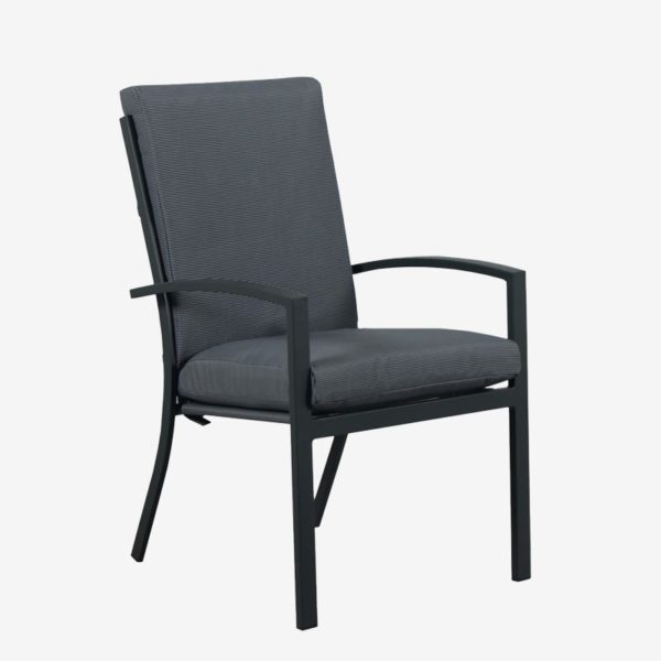 Matzo Highbacked Dining Chair (Black)